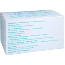 LIGASANO weiß Verband 1x10x10 cm steril