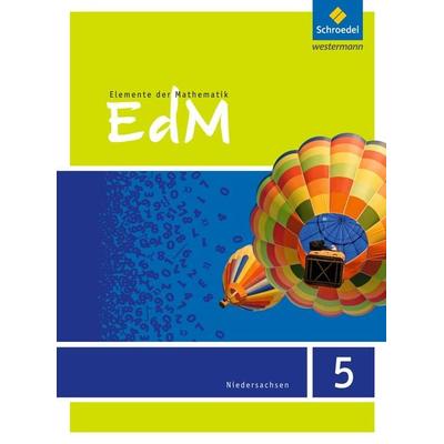 Elemente der Mathematik 5. Schulbuch. Sskundarstufe 1. G9. Niedersachsen, Gebundene Ausgabe von , Schroedel