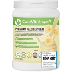 CaloVital VEGAN Shake Banane Gewichtszunahme 500g 500 g