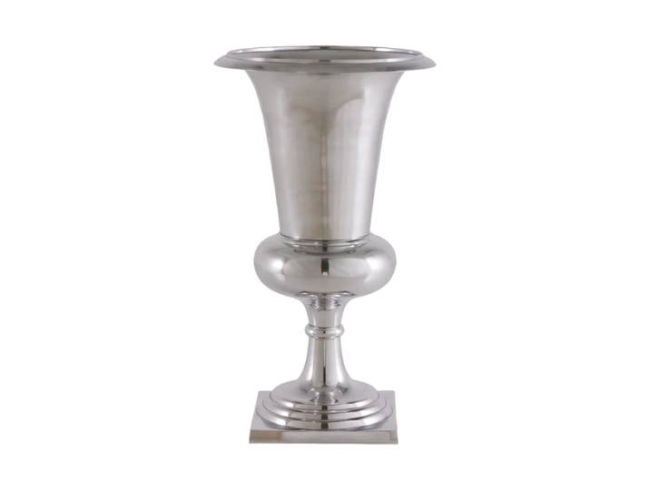 Grosse Design Vase „Goliath“ Silber Ø 35 x 60 cm Invicta Interiors