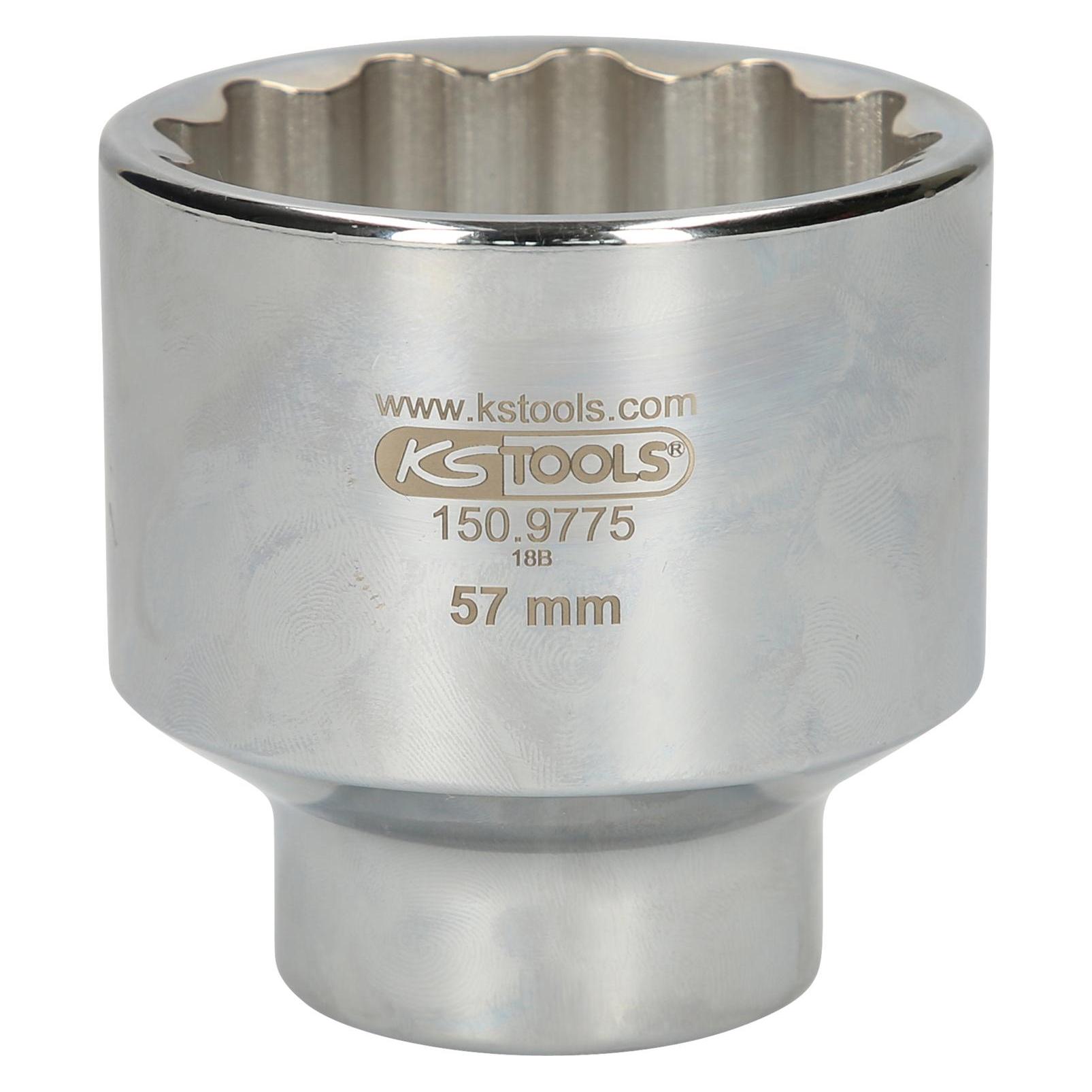 KS Tools 3/4" Spezial-Gelenkwellen-Stecknuss, 57,0 mm (150.9775)