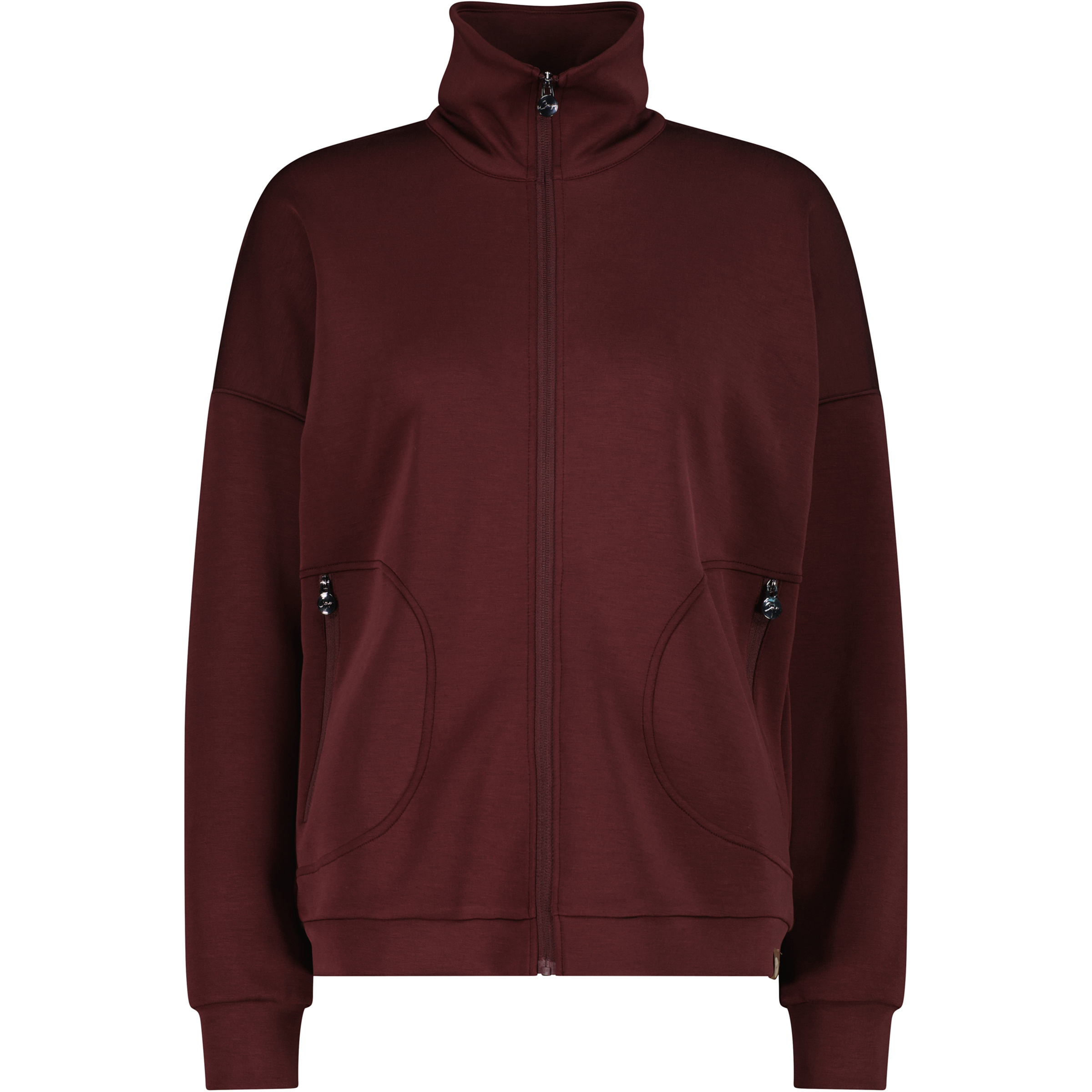 CMP Athleisure Damen Freizeitjacke, Parkas rot Größe S Lifestyle Hautfreundlich
