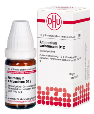 DHU-Arzneimittel GmbH & Co. KG AMMONIUM CARBONICUM D 12 Globuli 10 g 04203059