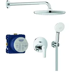 Grohe Eurosmart Duschsystem 25288000 Unterputz Komplett-Set, chrom