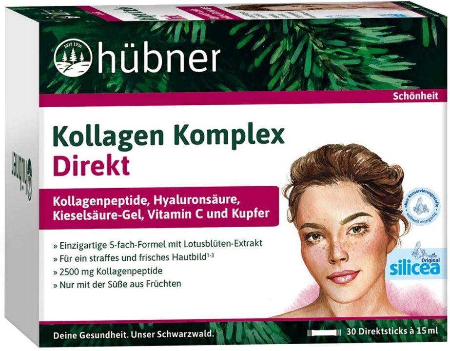 Hübner Naturarzneimittel GmbH Hübner Kollagen Komplex Direkt Flüssig 30X15ml