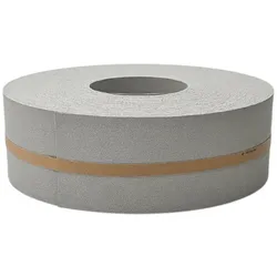 zaun|zu® Sichtschutzstreifen Premium Halbe Rolle für Doppelstabmatten Steingrau 50m