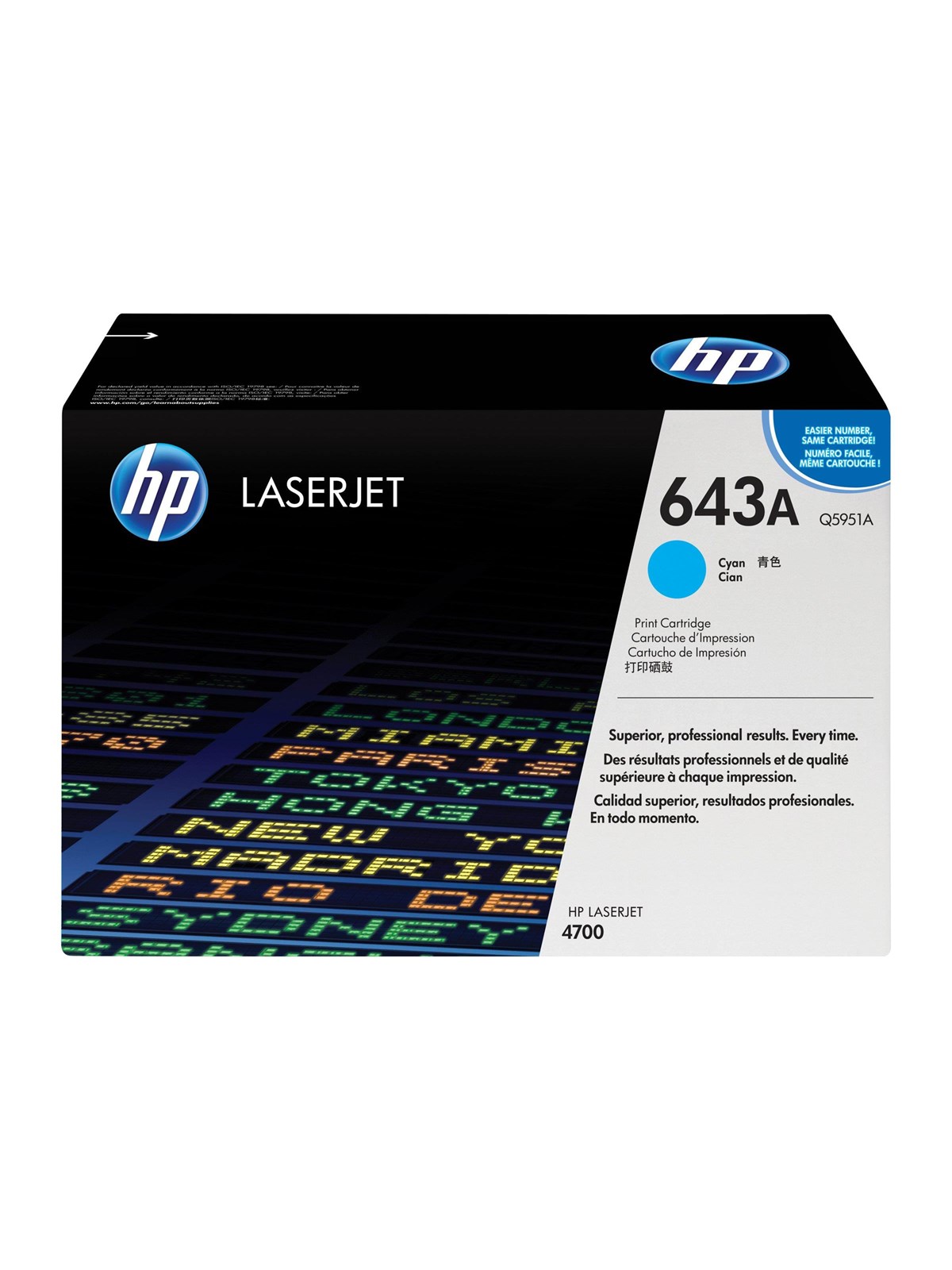HP 643A / Q5951A - Laser Toner