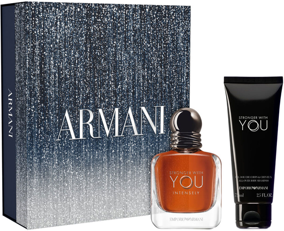 Giorgio Armani Emporio Stronger With You Intensely 50ml Eau De Parfum Gift Set