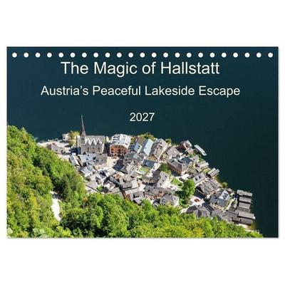 The Magic of Hallstatt (Desk Calendar 2027 DIN A5 landscape), CALVENDO 12 Month DeskCalendar