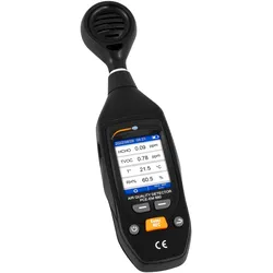 PCE Instruments PCE-EM 880 Luftqualitätsmesser |speichert 5000 Messp.|HCHO 5,00 mg/m3|TVOC 9,99 mg/m3|Temperatur|Feuchte