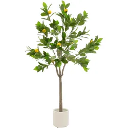 KUNSTPFLANZE Zitronenbaum 160 cm aus Kunststoff