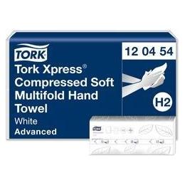 Tork Xpress Multifold Handtuchpapier, 212 x 320 mm, W-Falz System: H2, Qualität: Advanced, Tissue, Dekor (1x) (600454)