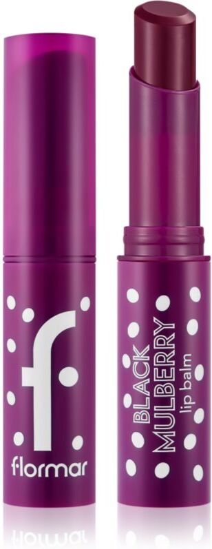 flormar Lip Balm lip balm flavoured shade 002 Black Mulberry 3 g