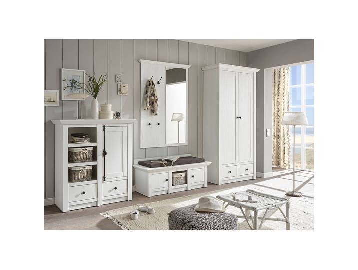 Korb Lehe 30 x 20 x 25cm 2er Set Braun/Beige/Grau/Braun