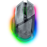 Basilisk V3 Pro 35K - Phantom White Edition, Gaming-Maus weiß/transparent
