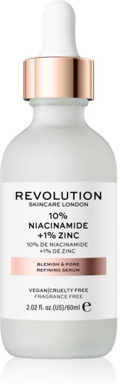 Revolution Skincare Niacinamide 10% + Zinc 1% Serum vergrößerte Poren 60 ml