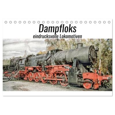 Dampfloks - eindrucksvolle Lokomotiven (Tischkalender 2027 DIN A5 quer), CALVENDO Monatskalender