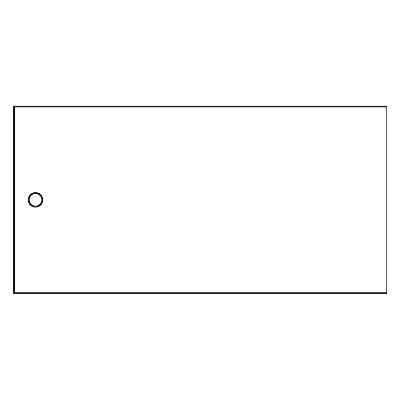 Brady Quality & Material Control (TAG-F-BLANCO WIT-75X150MM)