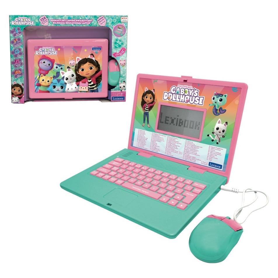 EPEE Laptop edukacyjny 124 funkcje Koci Domek Gabi (Englisch, Polnisch) (JC598i17/17980)