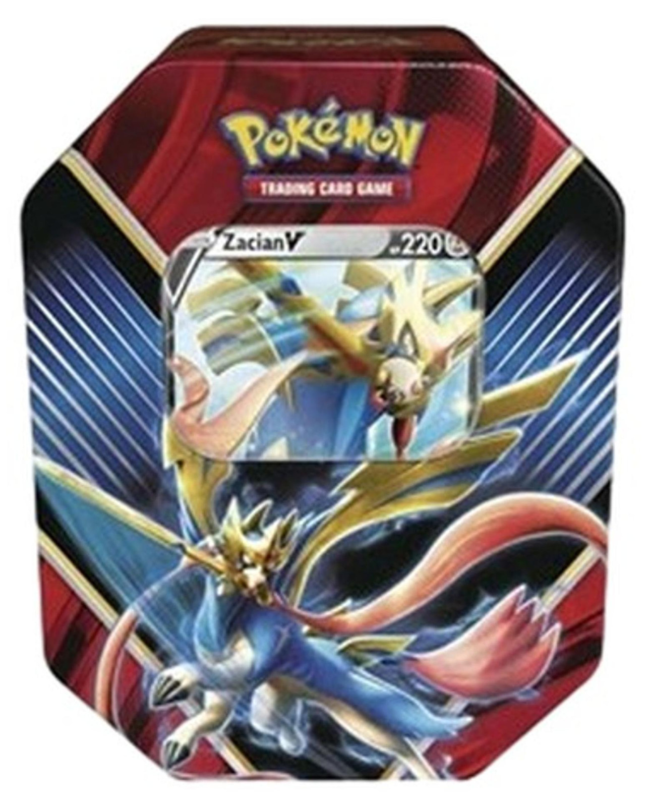 Pokemon Legends of Galar Zacian V Tin van The Pokemon Company