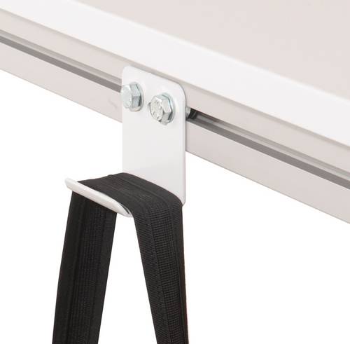 Manuflex ZB4791.7035 Taschenhalter für die Aufbewahrung Ihrer Privatsachen direkt am Arbeitsplatz