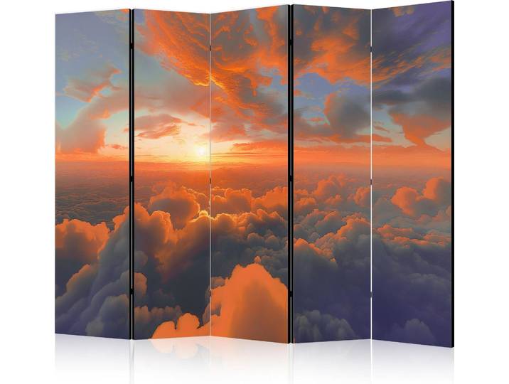 Paravent Artgeist Tissu Non Tissé Cadre Bois 225x172 Cm