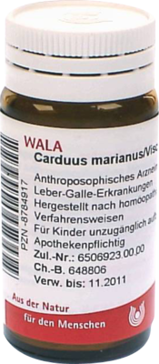 WALA Heilmittel GmbH CARDUUS MARIANUS/VISCUM mali comp.Globuli 20 g 08784917