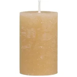 Chic Antique Macon rustikale Stumpenkerze, Höhe 8/D5 cm, honig