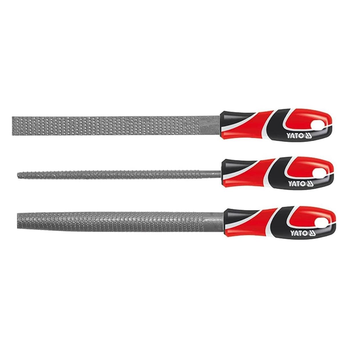 Yato Wood Rasp Set 3pcs (Hieb 4, 15 mm) (YT-6222)