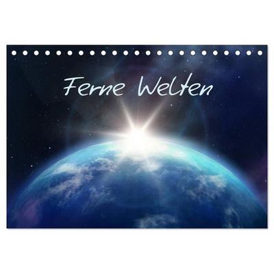 Ferne Welten (Tischkalender 2027 DIN A5 quer), CALVENDO Monatskalender