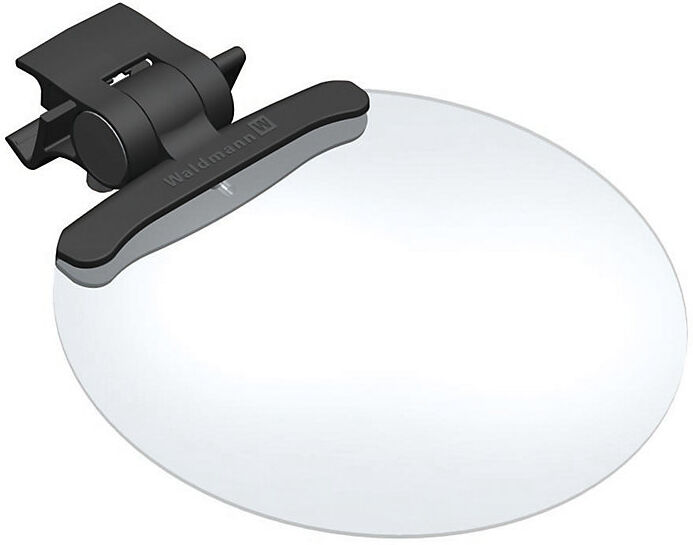 Zusatzlupe, Ø 130 mm, für Gestängeleuchte, 3,6 Dioptrien Waldmann