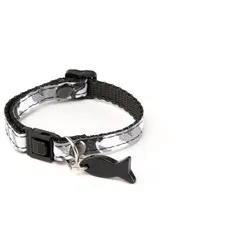 Martin Sellier Halsband für Katzen (One Size, Katze, Allgemein), Halsband + Leine