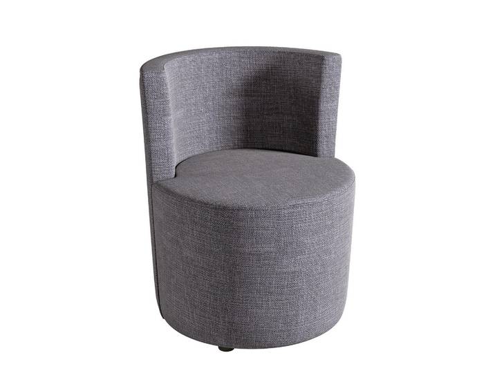 Livetastic Stuhl Carla Lehnstuhl, Grau, 62x75x62 cm, Esszimmer, Stühle, Polsterstühle