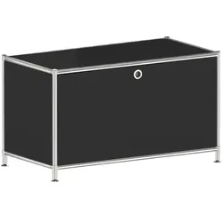 viasit Sideboard »System 4« - 1 geschlossenes Fach schwarz, 77.9x40.4 cm