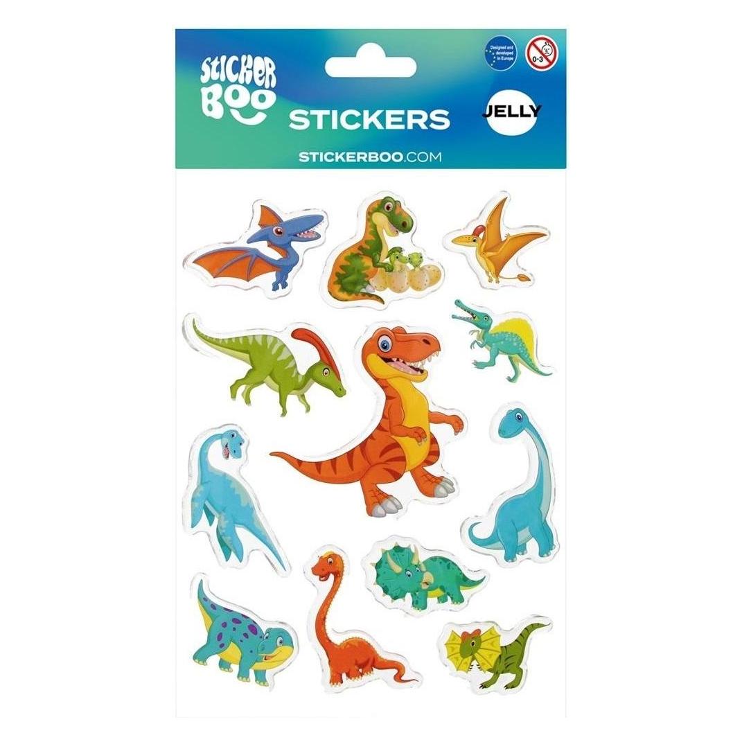 Dymo Aufkleber BOO Dinosaurier (12 Sticker) (58168729)