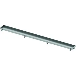 Fliesenmulde TECEdrainline "plate" für gerade Duschrinnen, 1200mm, poliert, 601270