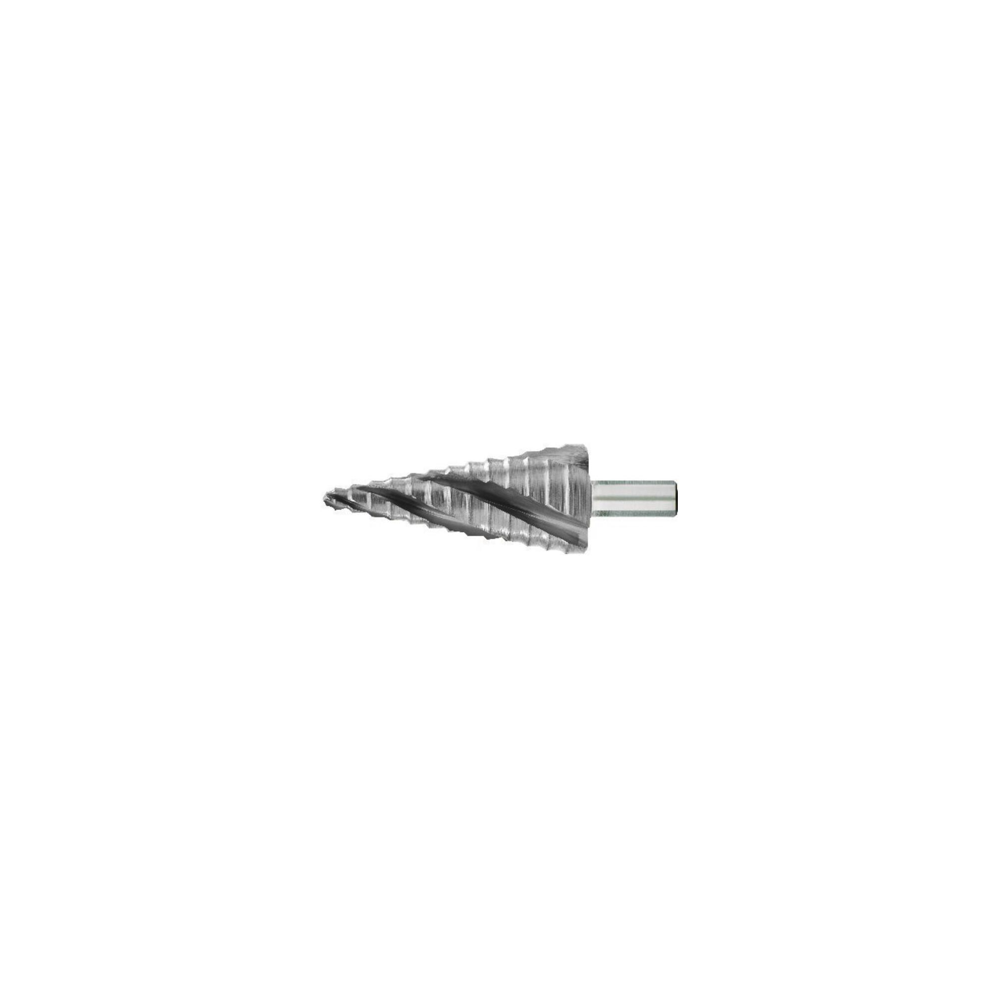 Exact Stufenbohrer HSS 4-fach Spiralnute 4-12mm (07051)