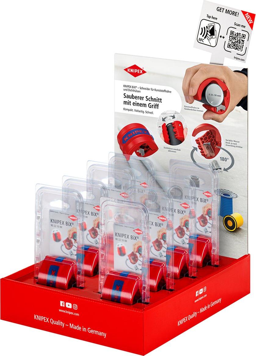 Knipex 00 18 01 V43 Thekendisplay 8 x 90 22 10 BK