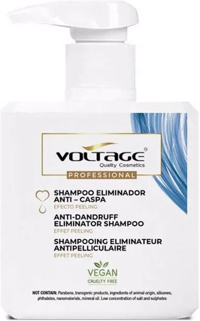 Voltage Cosmetics Champô Anti Caspa Efeito Peeling 500 ml