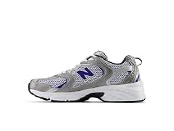 New Balance Baskets Unisexes, 38 EU, argenté, 38 EU