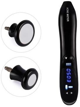 Useful Little Things Blue Light Ozone Cold Plasma Acne Treatment Machine And Anti Aging Beauty Pen black