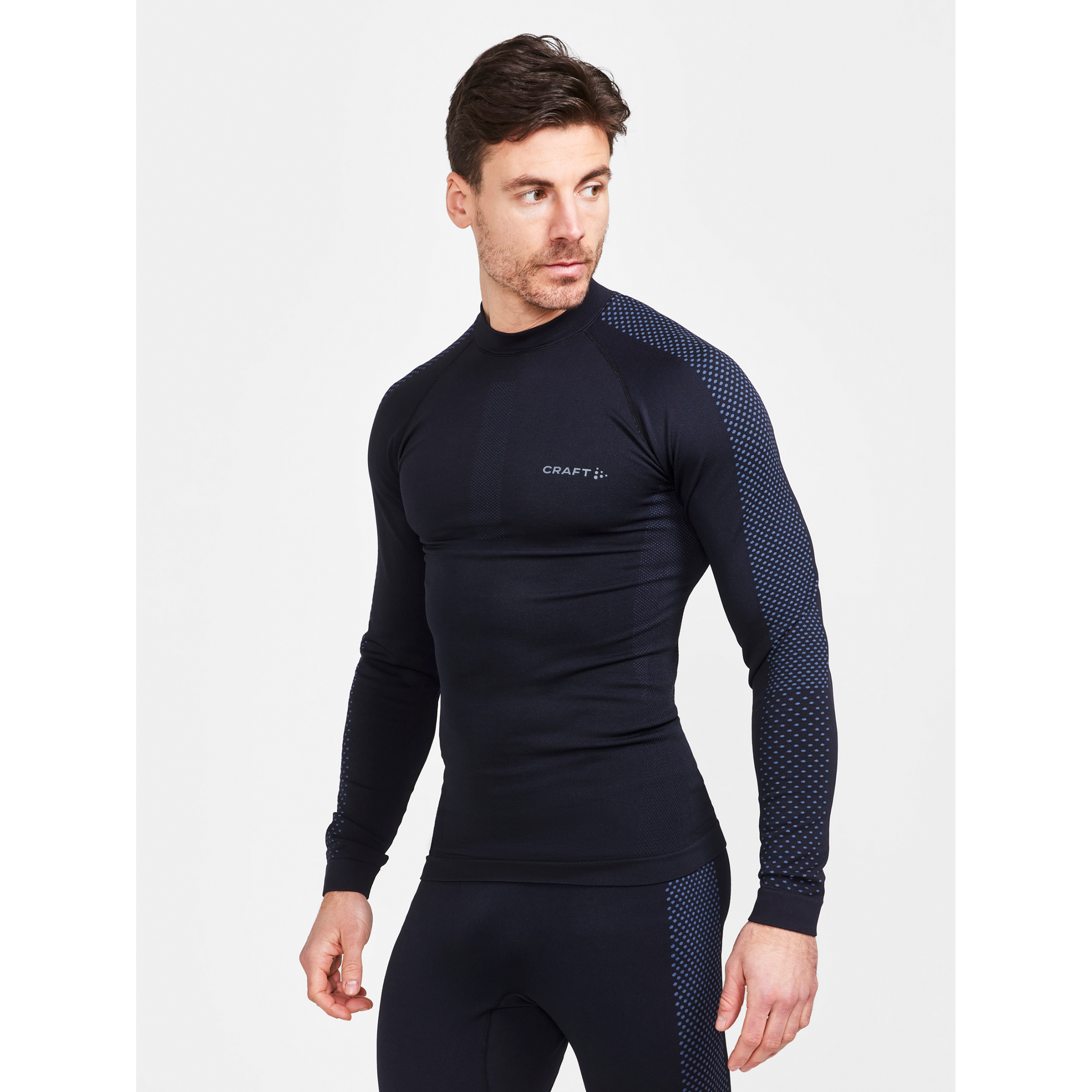 Craft Adv Warm Intensity Herren Langarm Unterhemden schwarz Größe XXL Widerstandsfähig