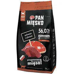 PAN MIĘSKO Rindfleisch mit Hirsch M 1.6kg für Katzen