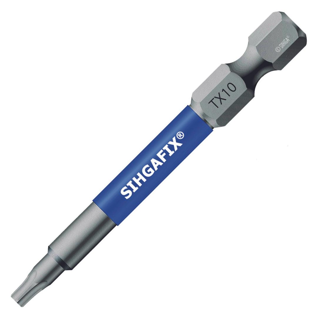 Sihga Schraubendreher-Einsätze FIX 60 mm (Innensechsrund TX) (40082)