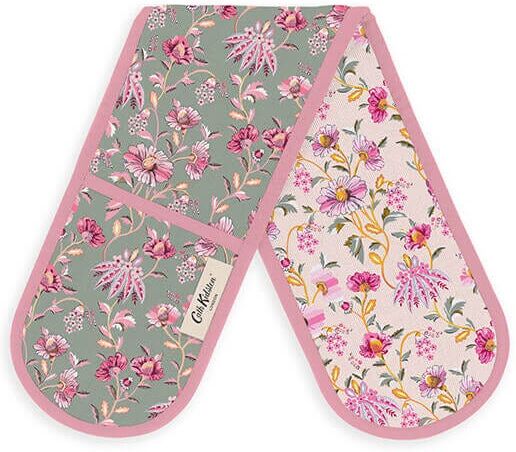 Cath Kidston Friendship Gardens Sage Double Oven Glove