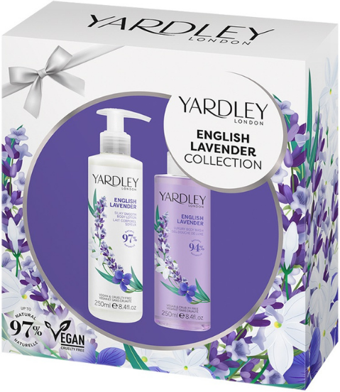 Yardley English Lavender Body Wash & Body Lotion Giftset