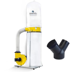 BAMATO Absauganlage AB-2530 400V, 1500 W, mit Anschlussverteiler
