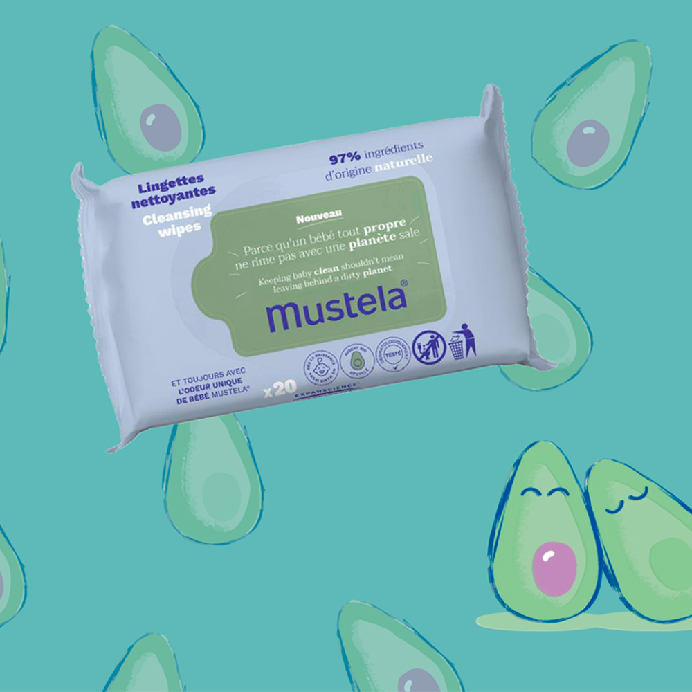 Mustela Toallitas Limpiadoras Con Perfume