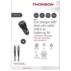 Thomson Wandladegerät, Auto Adapter, Schwarz