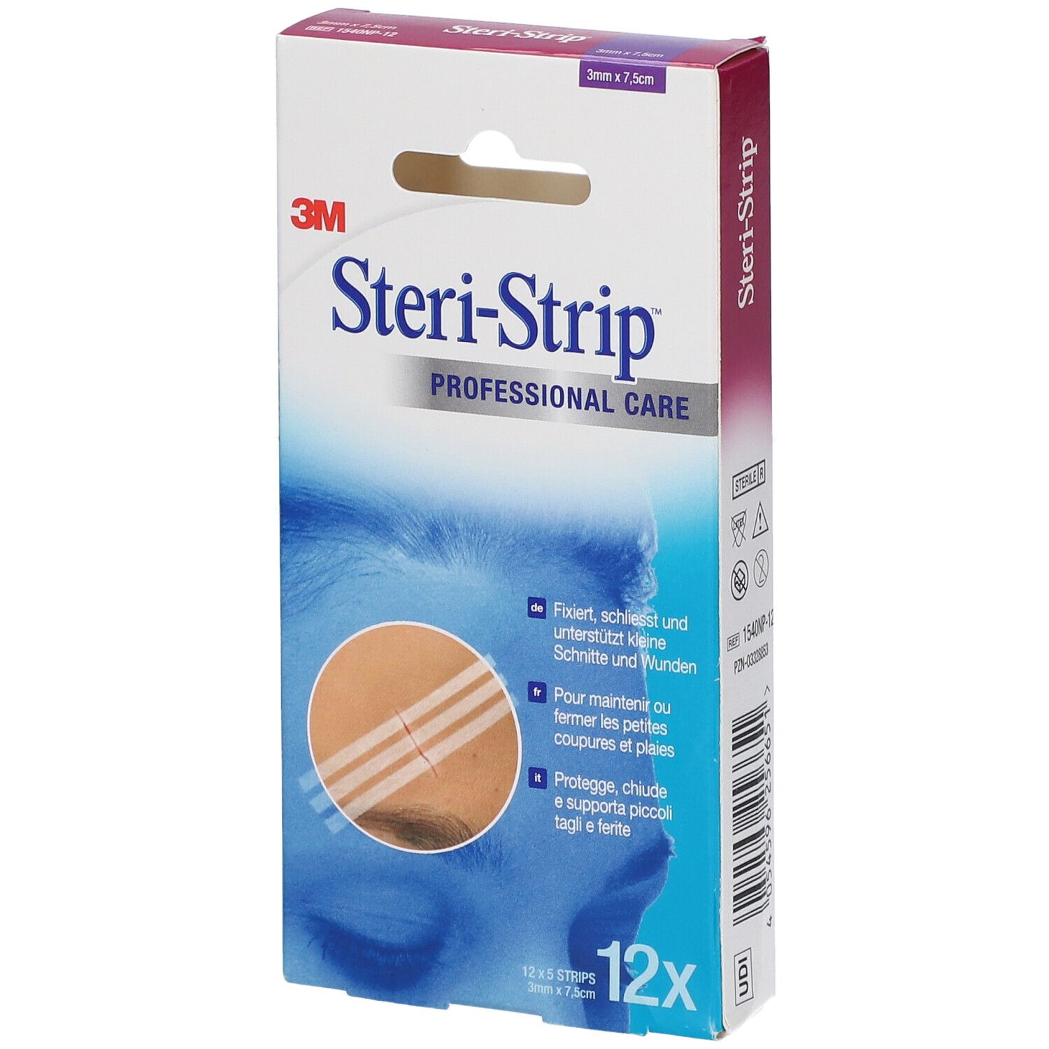 Steri Strip steril 3x75mm 1540P 12x5 St Streifen